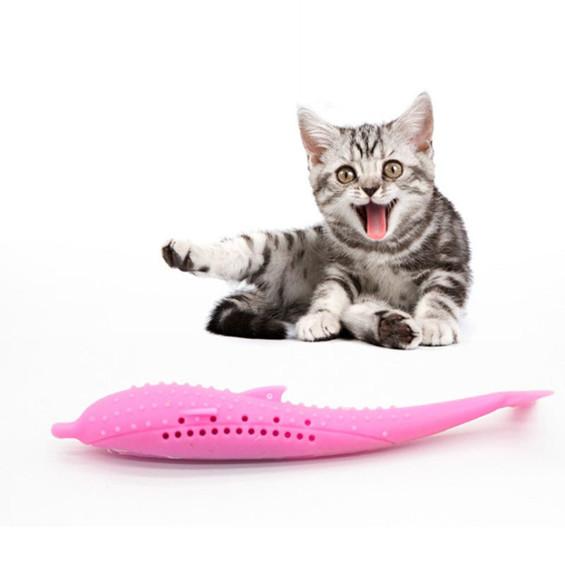 Interactive Cat Toothbrush