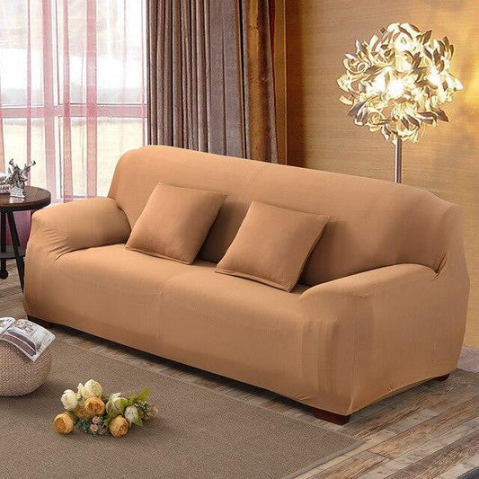 Beige Living Room Sofa Decorating